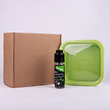 Подарочный набор для проращивания микрозелени: проращиватель, семена микс