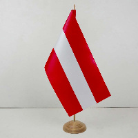 Настольный флажок Австрии 15х22 см