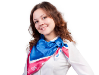 Косынка Шарлотта 70х70х100 см, с полной запечаткой