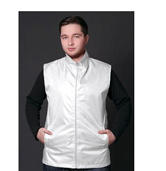 Жилет Брайт без подклада унисекс, однотонный