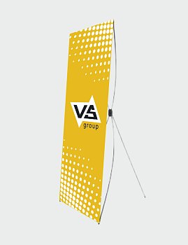 X-BANNER (паук) стенд Эконом размер 80х180 (без полотна)