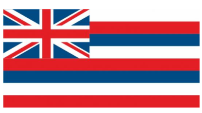 Флаг штата Гавайи (США) 90х135 см