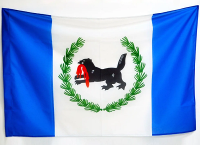 Флаг Иркутска 90х135 см