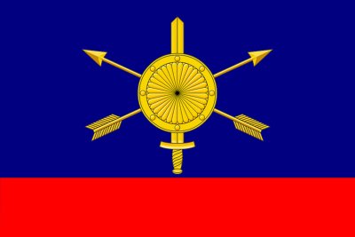 Флаг ракетных войск и артиллерии РФ 90х135 см